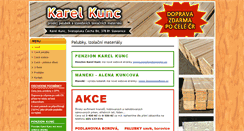 Desktop Screenshot of karelkunc.cz